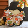 Pumpkin Wooden Dough Bowl Candle