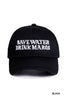 Save Water Drink Margs Embroidered Baseball Cap