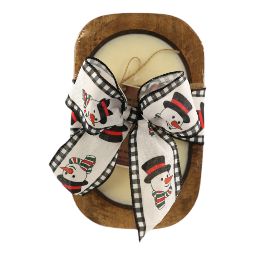 Christmas Cuddles Scented Christmas Dough Bowl Candle