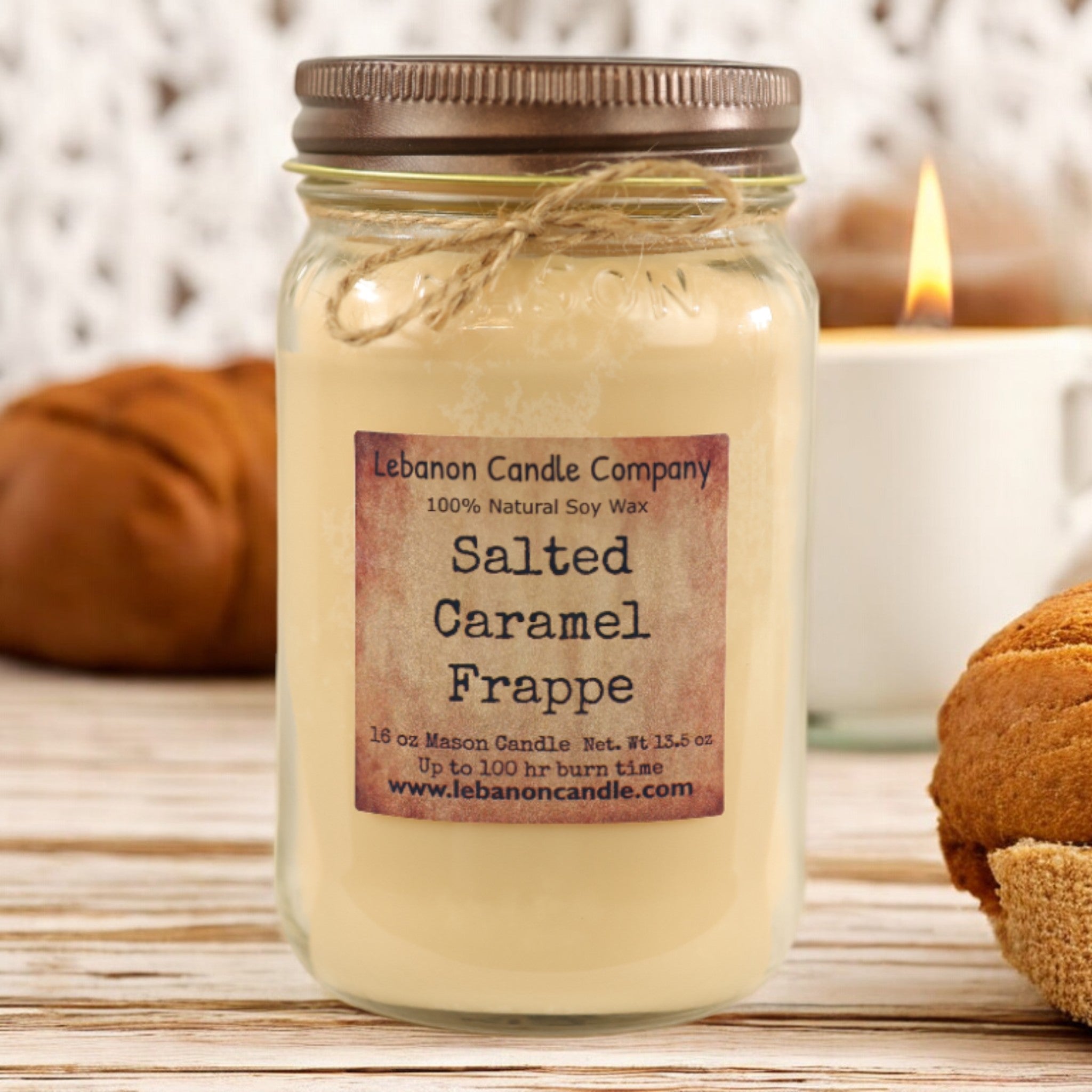 Salted Caramel Frappe Candle