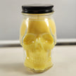 Sugared Lemon Scented Skull Candle
