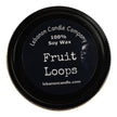 Fruit Loops Scented Skull Candle