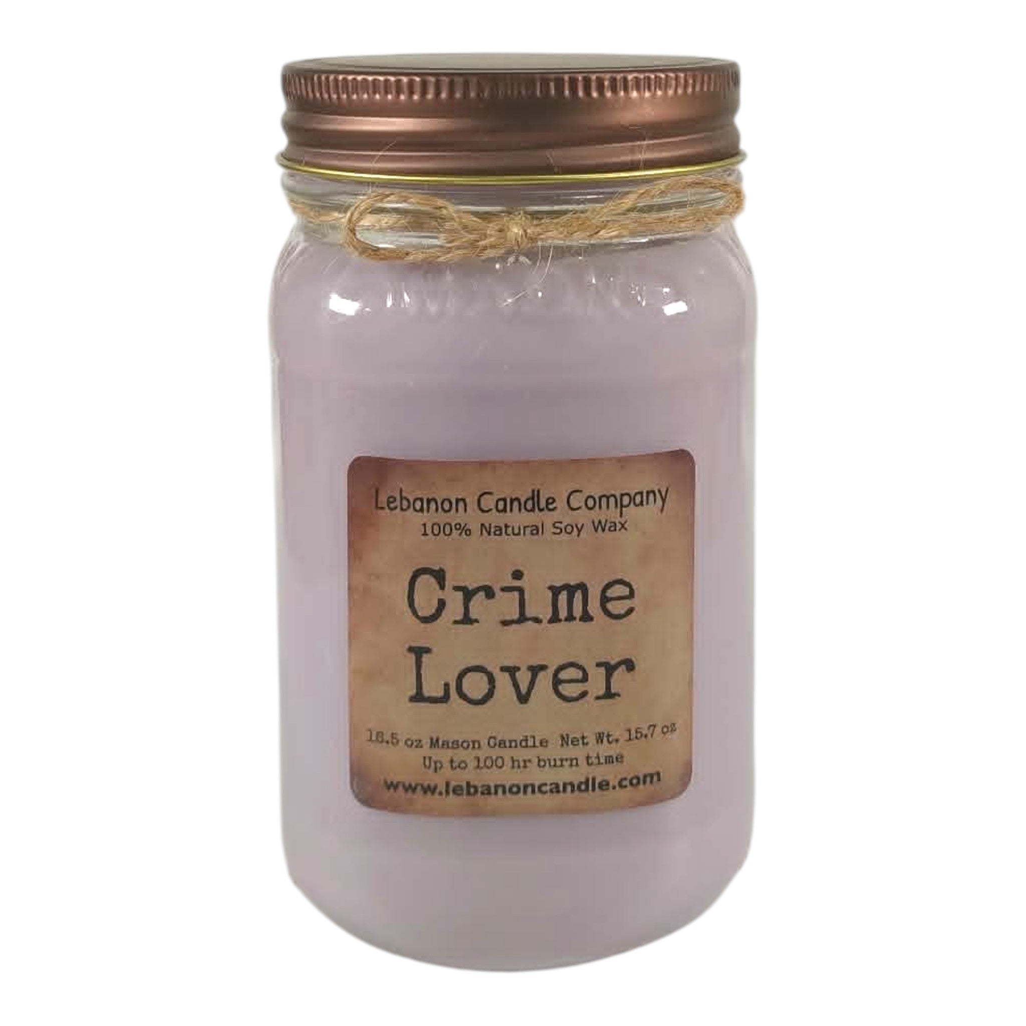 Crime Lover Candle