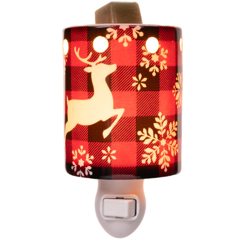 Reindeer Games Mini Accent Fragrance & Wax Electric Warmer