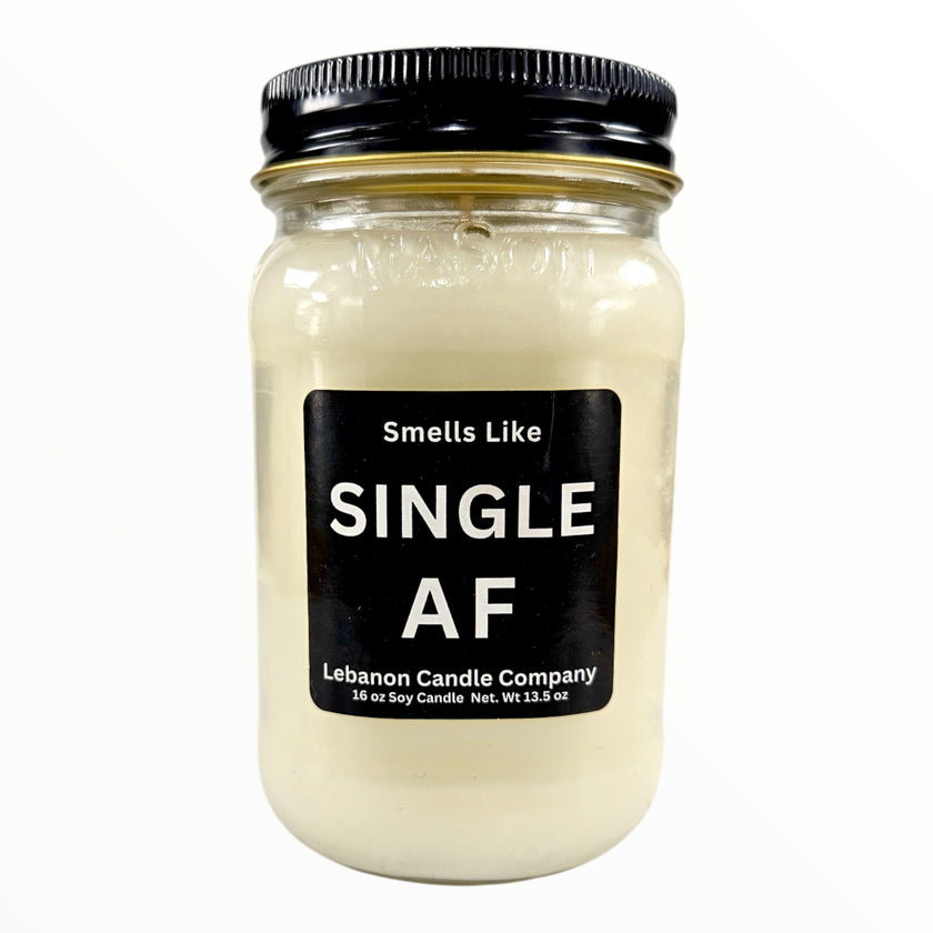 Funny Single AF Candle