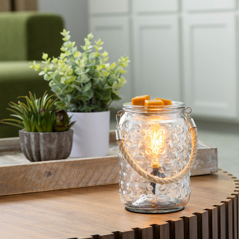 Hobnail &  Rope Vintage Bulb Warmer