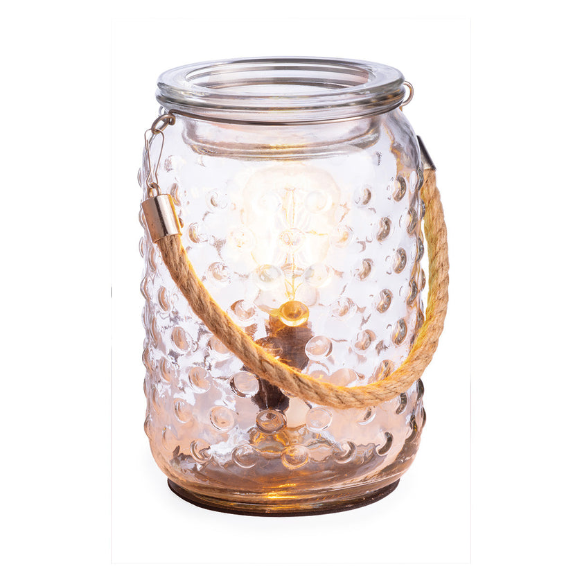 Hobnail &  Rope Vintage Bulb Warmer