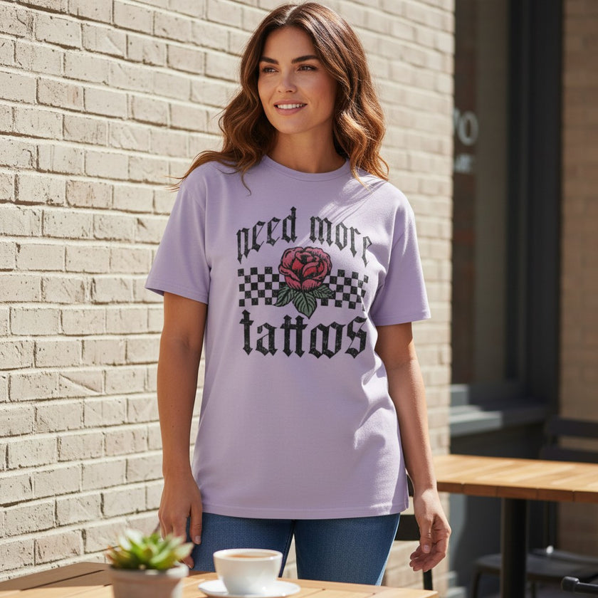 Need More Tattoos  Graphic Tee