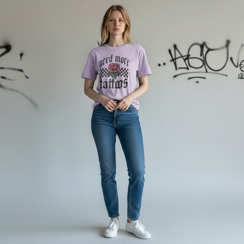 Need More Tattoos  Graphic Tee