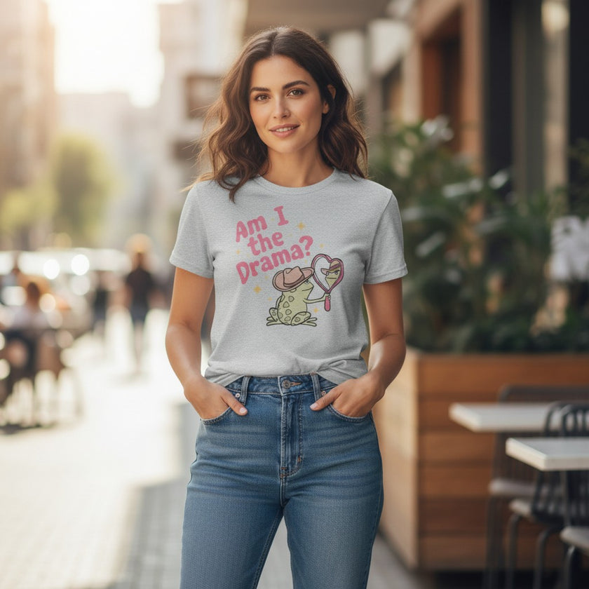 Am I The Drama Frog Tee