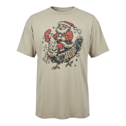Santa’s Big Cock-a-Doodle-Doo  Graphic Tee