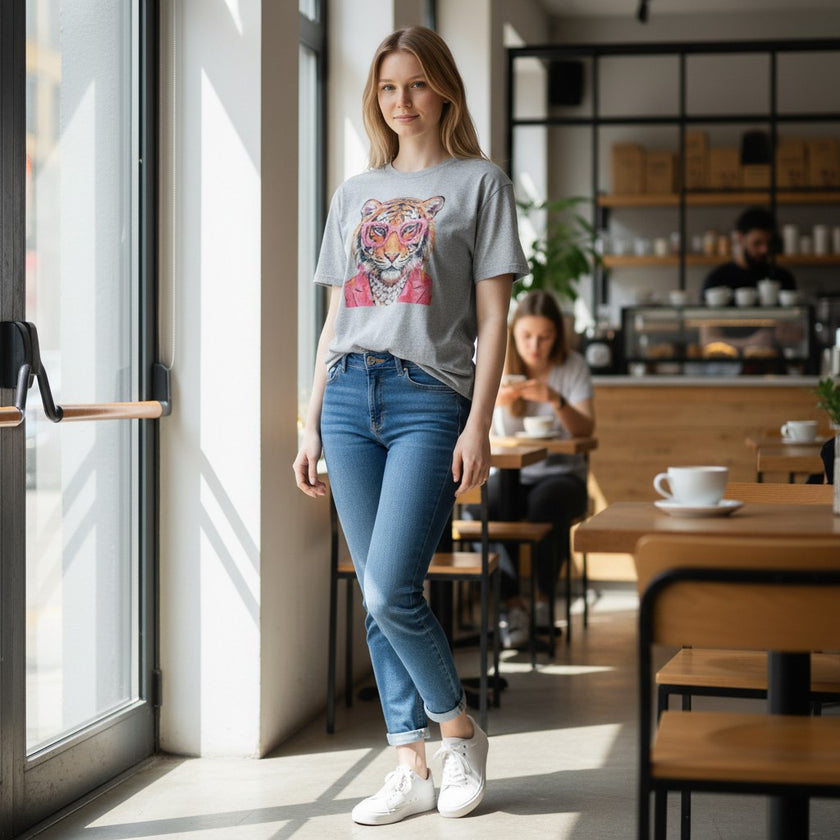 Glitz and Glam Tiger  Graphic Tee