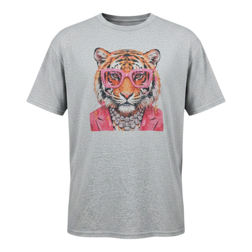Glitz and Glam Tiger  Graphic Tee