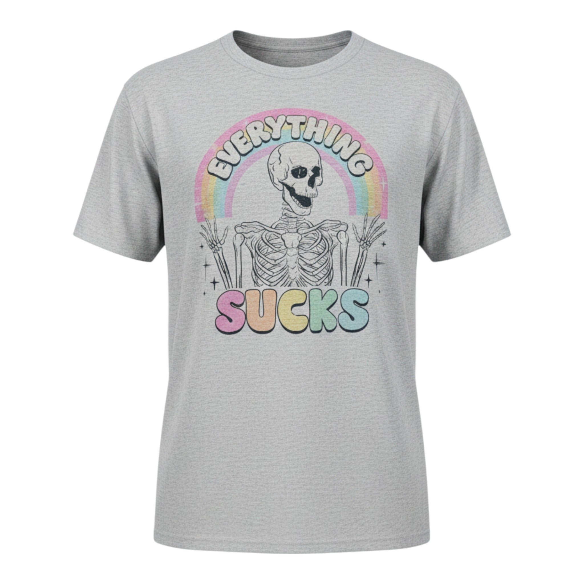 Everything Sucks Skeleton Tee