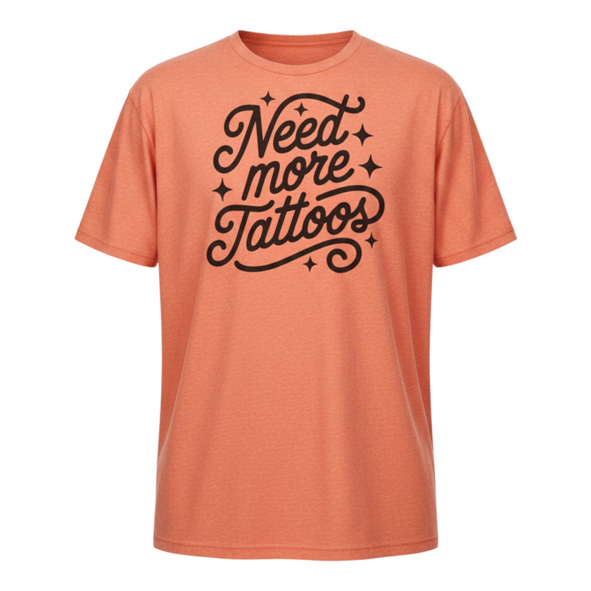 Retro Need More Tattoos Graphic Tee