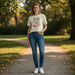 Leopard Bow Fall Goose Tee