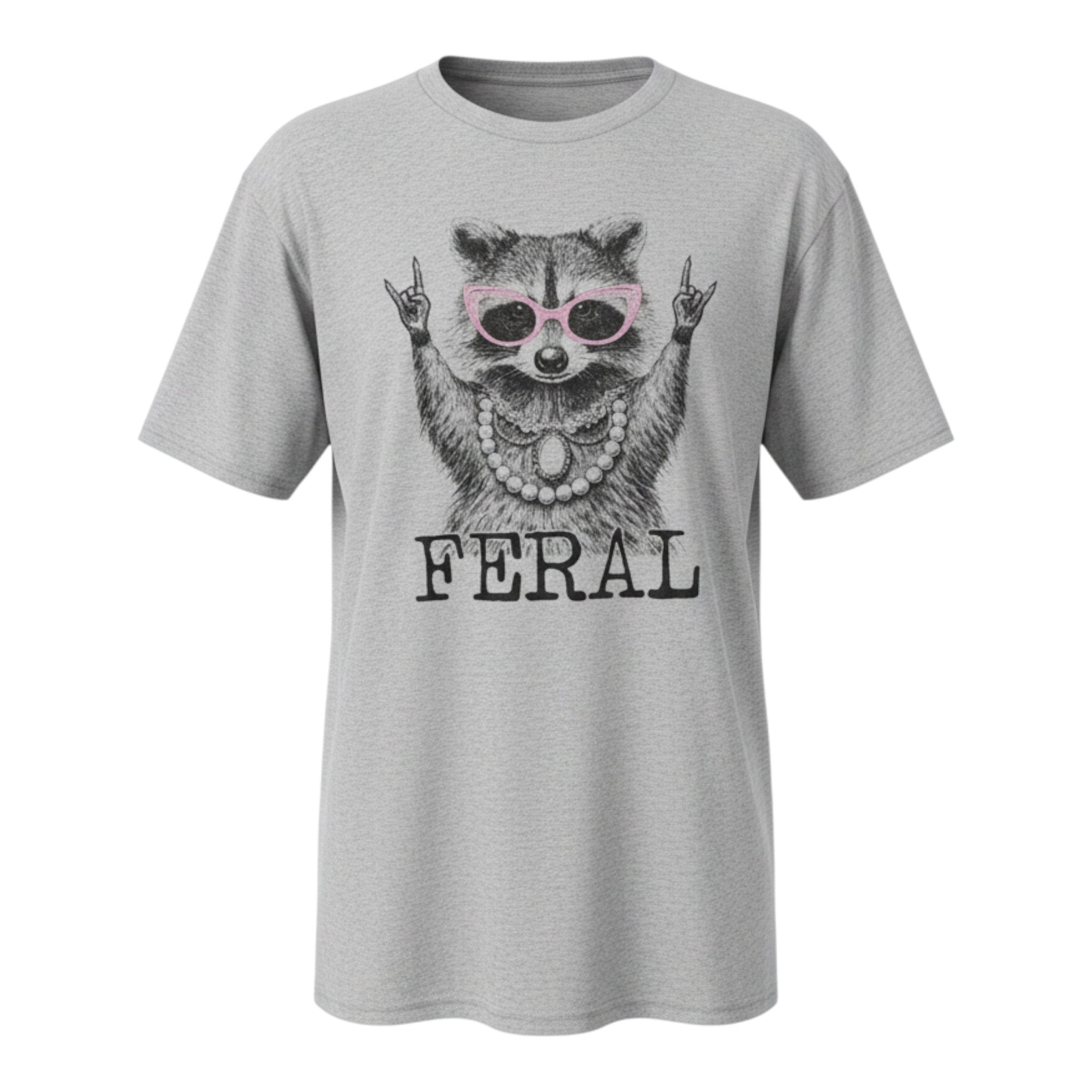Feral Racoon Graphic Tee