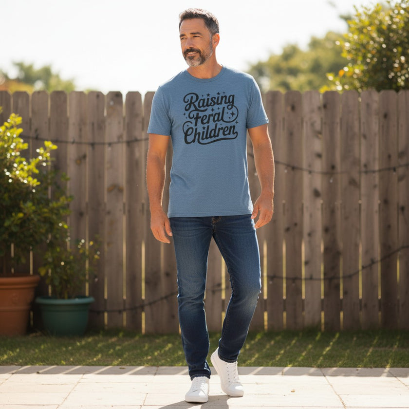 Raising Feral Children Graphic  Graphic Tee