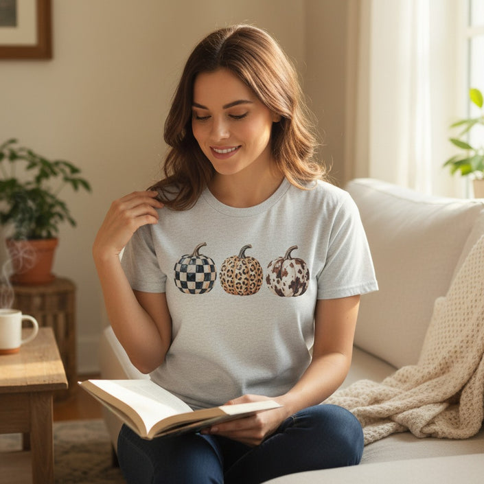 Boujee Pumpkin Trio  Graphic Tee