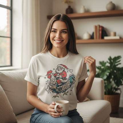 Santa’s Big Cock-a-Doodle-Doo  Graphic Tee