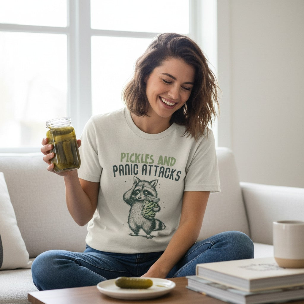 Pickles and Panic Attacks Tee
