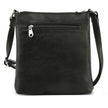 Black Starlight Rhinestone Crossbody Handbag