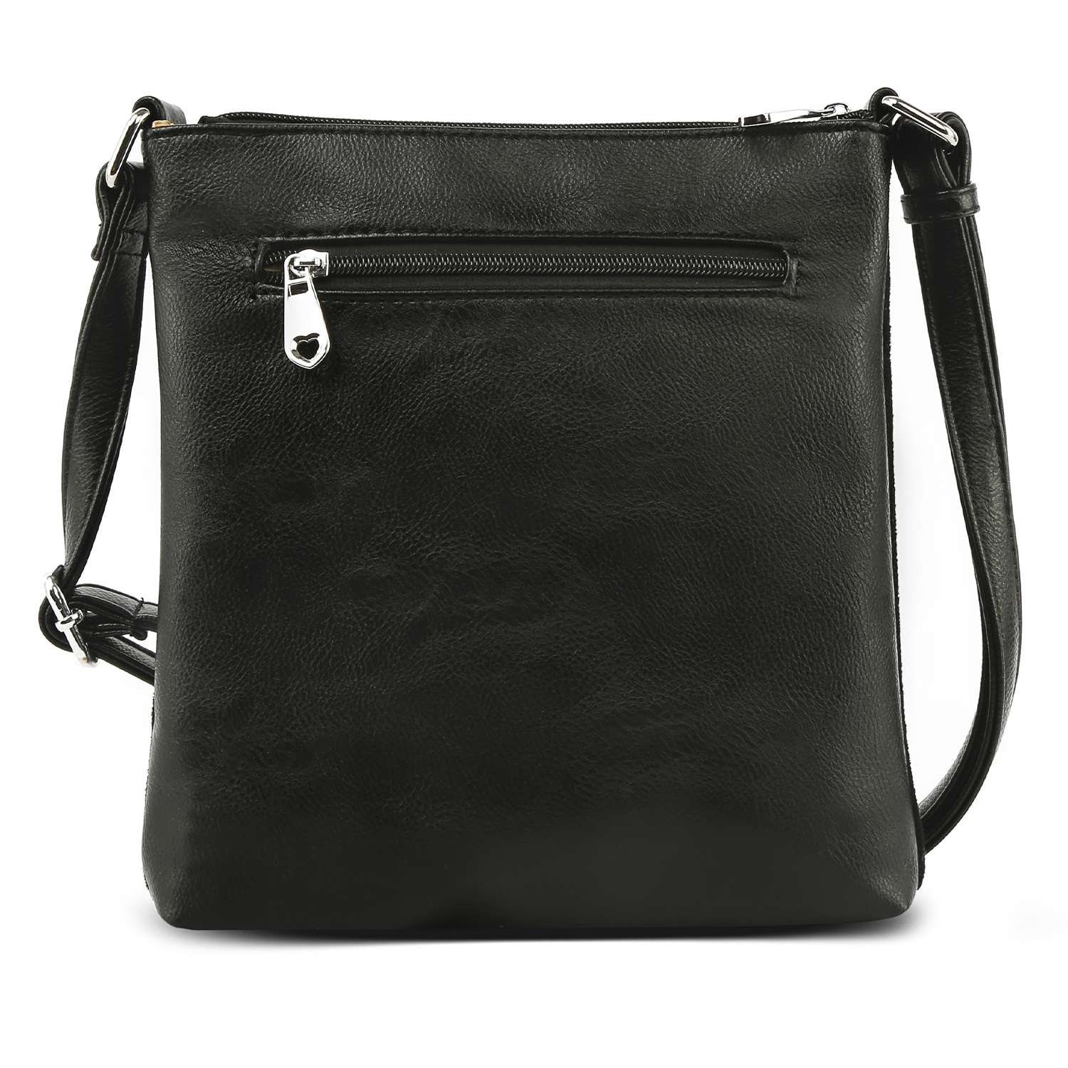Black Starlight Rhinestone Crossbody Handbag