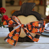 Pumpkin Wooden Dough Bowl Candle