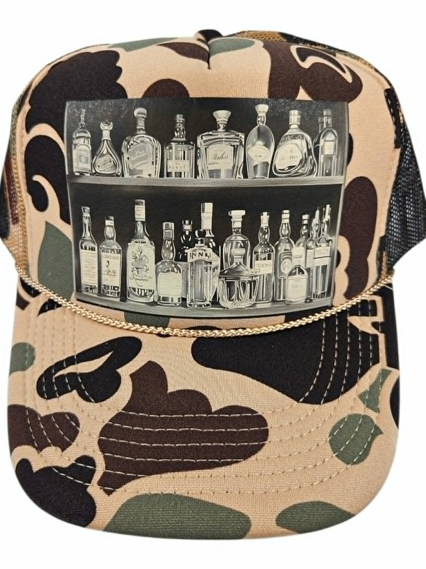 Whiskey Drunk Trucker Hat