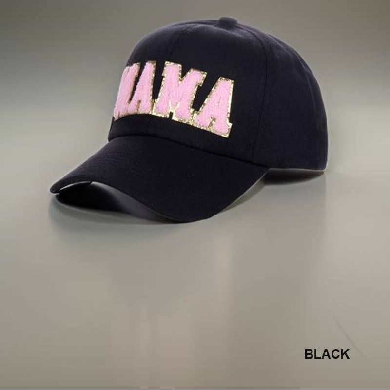 Mama Chenille Patch Cotton Baseball Cap