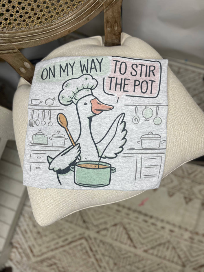 On My Way to Stir The Pot Tee