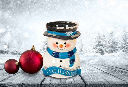 Wintery Winston Fragrance & Wax Electric Warmer