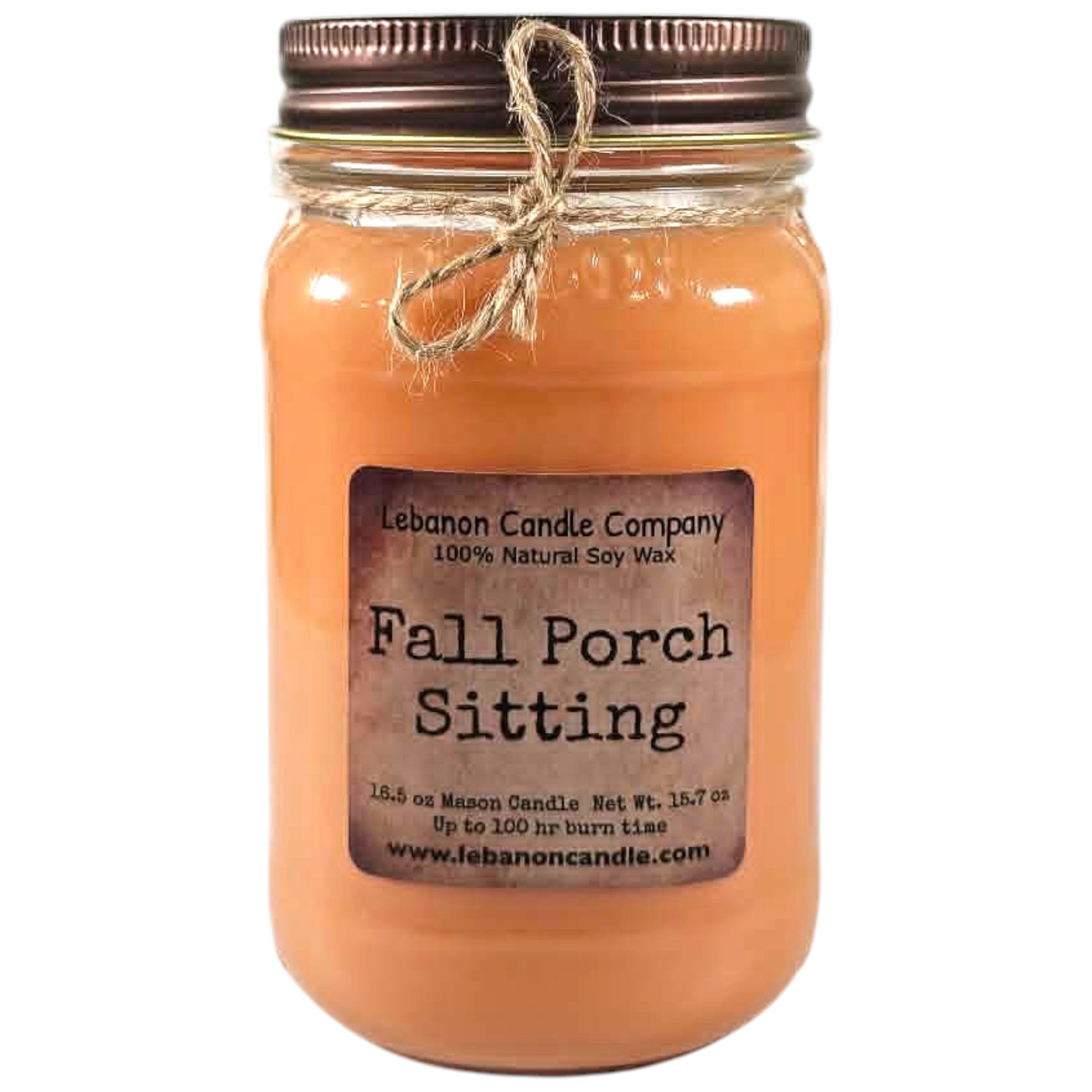 Fall Porch Sitting Candle