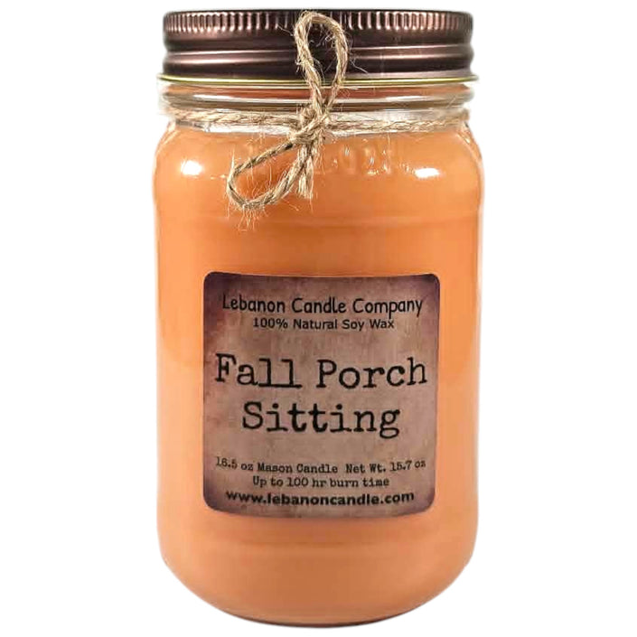 Fall Porch Sitting Candle