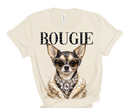 Coco Bougie Chihuahua Glam Dog Rhinestone Graphic Tee