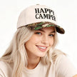 Happy Camper Two-Tone Cotton Hat
