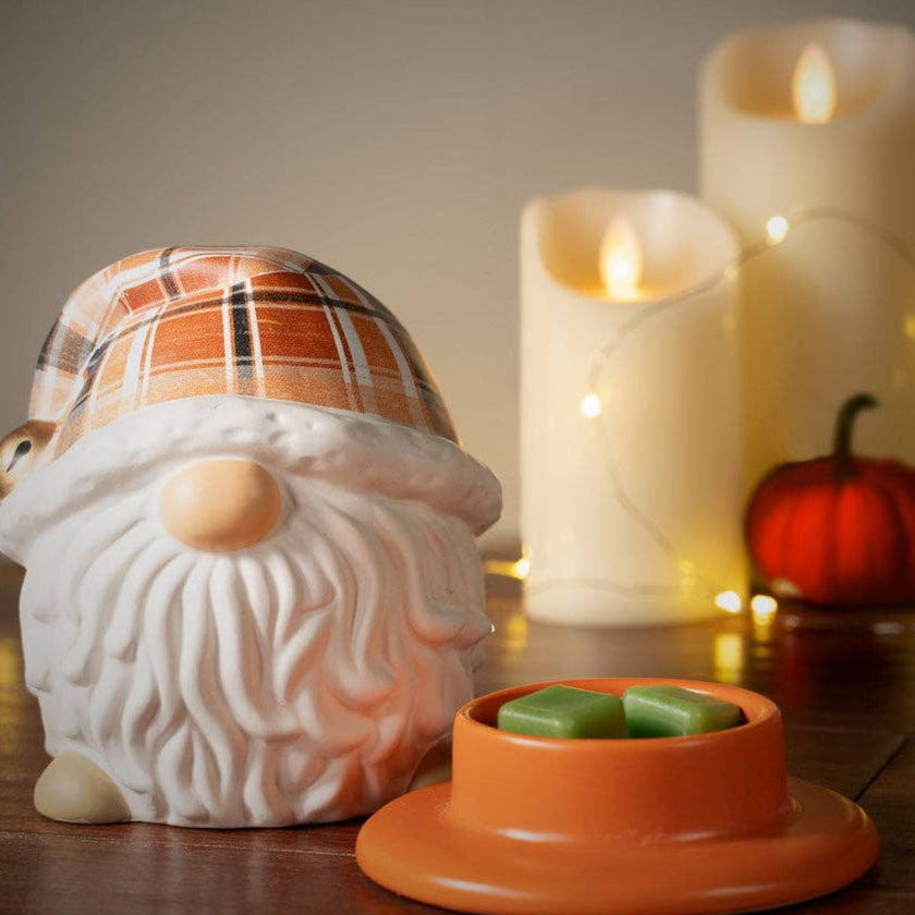 Fall Svend Gnome Fragrance & Wax Electric Warmer