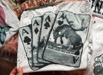 Cowboy Bronc Rider Card Graphic Tee