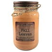 Fall Leaves Candle