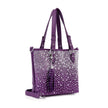 Purple Ombre Rhinestone Handbag