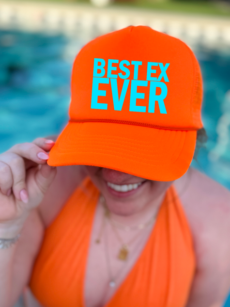 Best Ex Ever Neon Trucker Hat