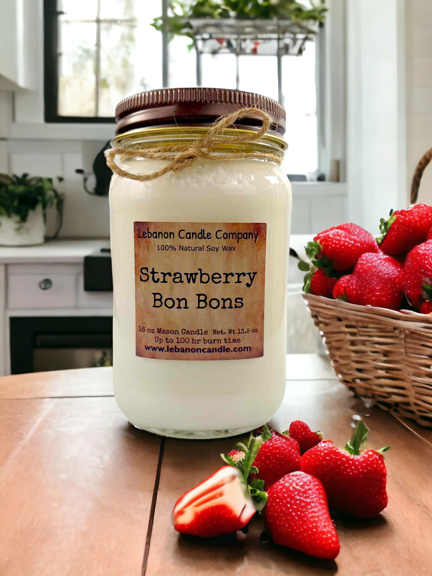 Strawberry Bon Bons Candle