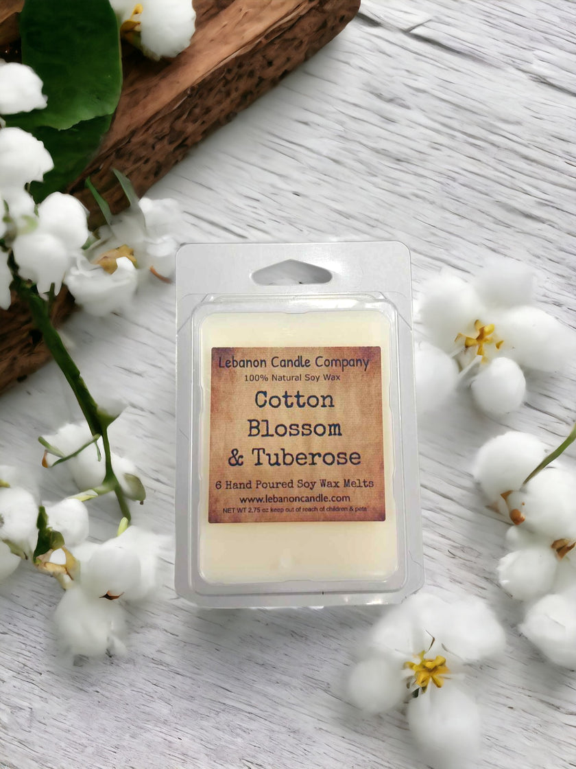 Cotton Blossom & Tuberose Wax Melt