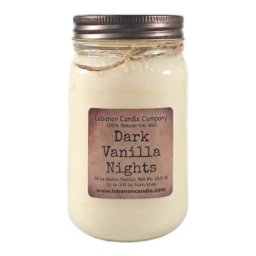 Dark Vanilla Nights Candle