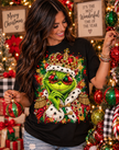 Royal Green Guy Christmas Graphic Tee