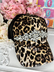 Crown Jewel Leopard Trucker cap