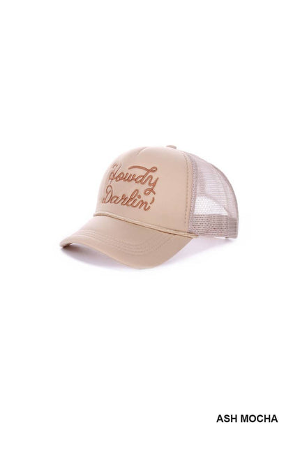 Howdy Darlin Mesh Trucker Cap