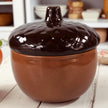 Acorn Glass Glazed Trinket Candle