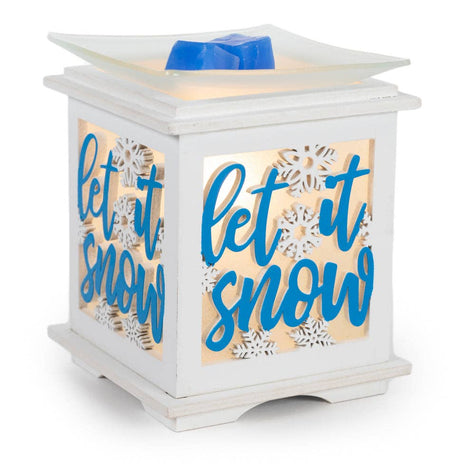 Let It Snow Fragrance & Wax Electric Warmer