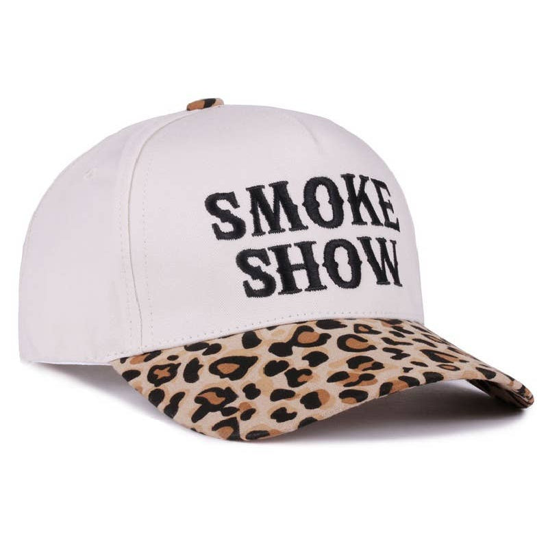 Smoke Show Two-Tone Canvas Cotton Cap